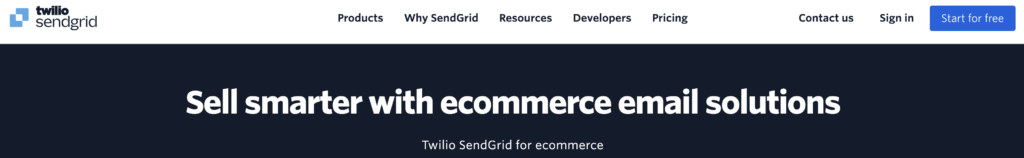 Sendgrid vs Mailchimp: sendgrid use cases